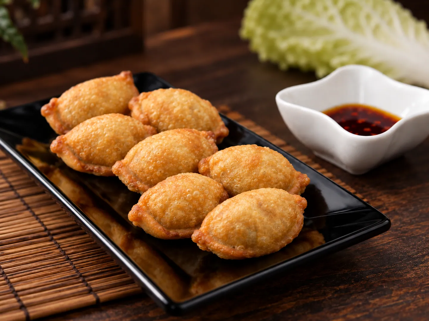 Gyoza de cerdo para freír estilo Pekín